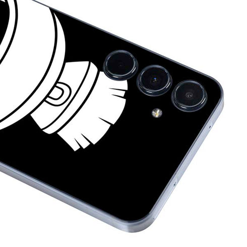 Looney Tunes Marvin the Martian Black and White Galaxy A35 5G Skin